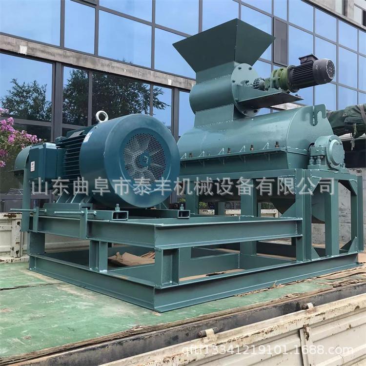 发酵椰糠树叶粉碎机 有机肥高湿物料粉碎机 腐殖土半湿物料粉碎机