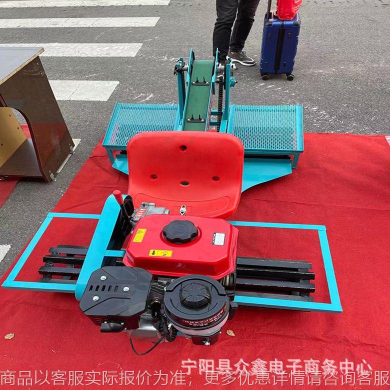 福建家用生姜播种机自带170汽油机动力大姜种植机单行种植
