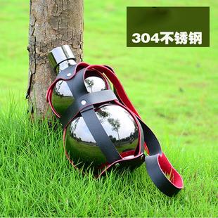 304不锈钢酒壶葫芦空白酒壶3斤1便携户外水壶随身家用酒瓶子5斤2