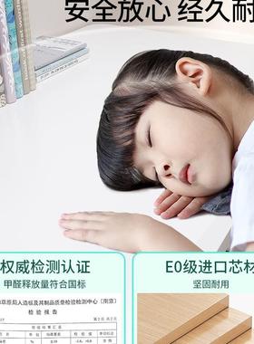 225新款儿童学书习桌小生桌家用升降写字桌椅套AVI学装实木0桌子