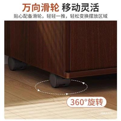 办柜公室置物柜书储物体矮VDV柜落地一柜工位桌下柜可移动文件柜