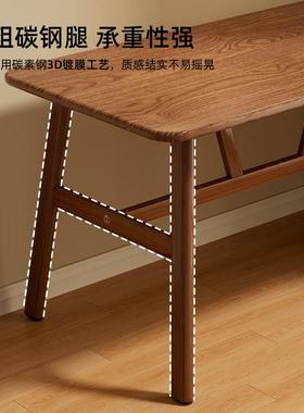 源头电8MTTT5M9脑桌卧室家用书桌公桌子现代简简办约工作方台长形