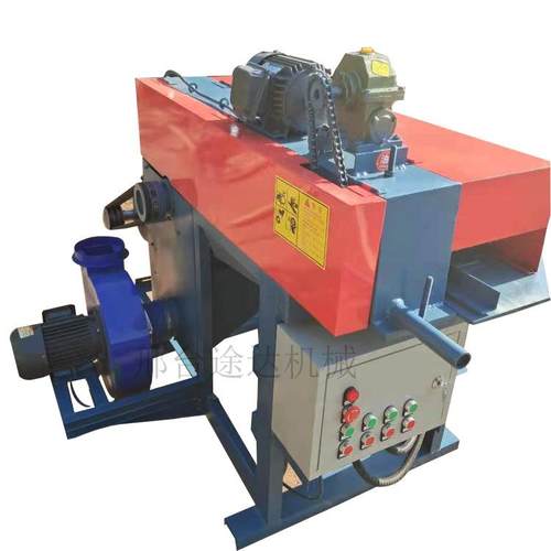 12-10小型四方面刨旧模板木四面锯四木方自废动送料面锯四面刨锯