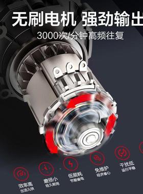 德国充无用18044线刷锂电锯家锯柴手提式伐木锯无单手电锯砍树锯