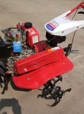 柴油旋耕机机16水冷7柴油两驱微耕3790-KKY水旱两用地翻地设犁备