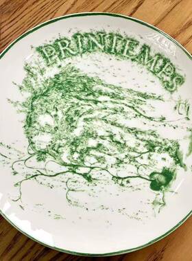 欧式骨瓷子用餐庆具盘牛排盘陶瓷家西CJO餐盘套装喜宴会摆盘跨境