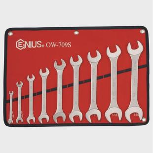天赋进26245口工具 9件套英双开口扳手组双制头呆扳手9组OW70S