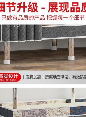 易衣装柜家ZXS用室组简布衣柜钢管加厚加粗结实耐用布衣卧橱出租