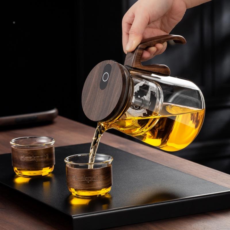 高颜电逸值耐热家用飘B-8泡茶壶简约加厚可陶炉分加热茶水离泡茶