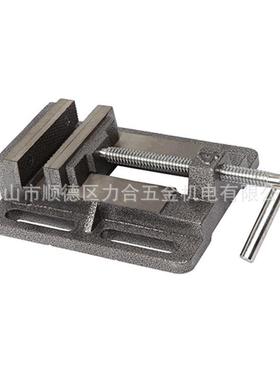 SHEFFIEL/钢4寸台钳台虎钳S040000S040000钳口工平钳铣D床用盾夹