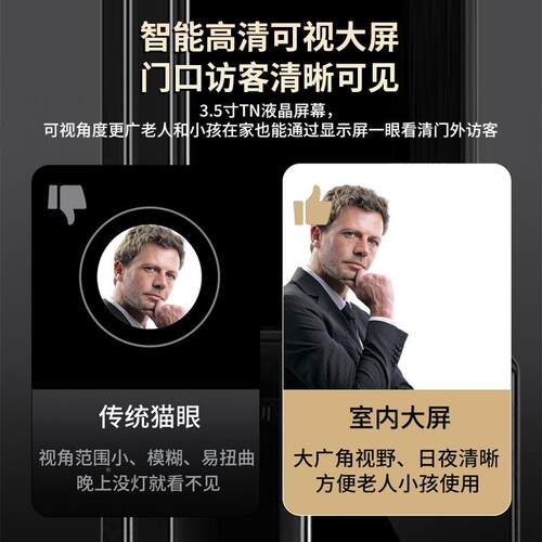 人脸识纹别锁智锁能锁家用门锁智ZCW码能门锁指纹指密锁入户门防
