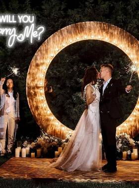 marry17862me情人霓节虹灯婚装饰灯布置造求型灯氛围灯发光led灯