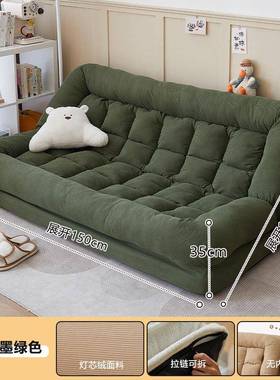 懒人发人可躺可睡榻榻米双人大型人57419狗类窝房间单卧室沙小沙