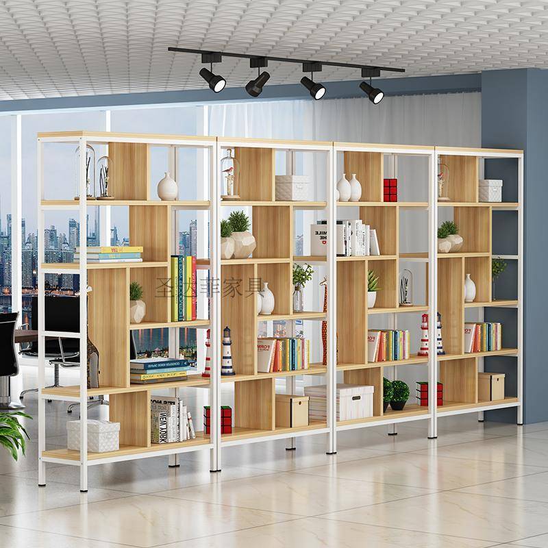 创意架置物架简现代客厅组合隔断DYC书屏风约陈列展示架子架花架