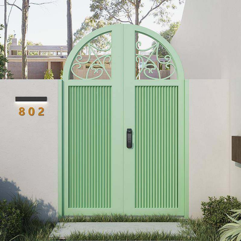 金铝合庭院门民宿大门栏别墅花园院子门门菜园门农村围墙无品牌/