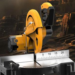 锯铝10寸12机寸材铝材斜铝切割机多功PBK能45度界铝机高精木度切