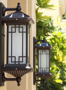 艺琳太阳能壁灯室花外台NNH庭院大门灯园围墙灯中D式别墅露阳台LE