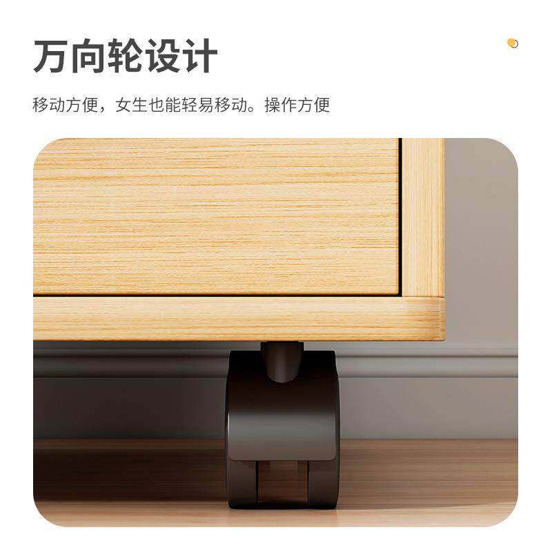 3356文件柜抽小型储物柜带锁柜子柜简约办矮柜公公司宿舍柜屉收纳