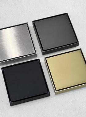 30不锈钢行卫款隐形地漏防臭防虫方隐形地漏大排量生4间淋93835浴