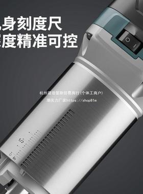 闽立修11495边机二合一开开槽机孔木工装工多功能雕刻修机电具木