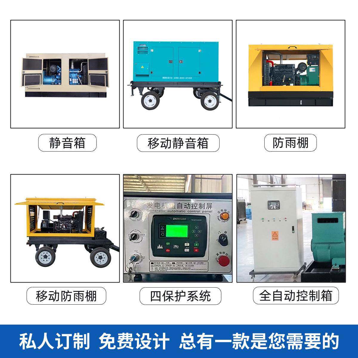 潍坊25机0KW发电柴发电机组全铜无刷油电机超市商BC-250GF店备用