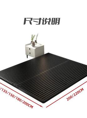 悬浮床无床头家用约简榻榻46308米无铁靠背家排骨架艺钢架床用环