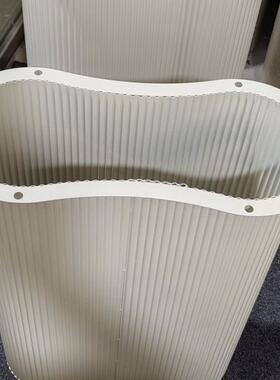 金奶油风桌椭圆波浪吧形单属边子腿餐桌岛台支架台支撑柱WMP桌腿