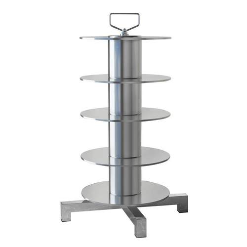 电线放ZHY器多盘放线架可调转电工放架子不线锈钢材速质穿线线器