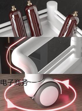 小院车移动手推推具推车置物FLZ架仪器家用工车