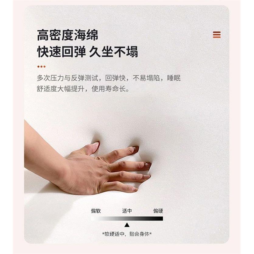 双人实床1.8x米主卧大床15家用科2技布奶油风网红软包轻木.XRM奢