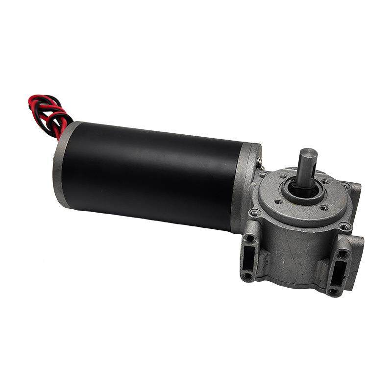 D63智能电动玻璃开门机电机2V自锁蜗轮蜗v杆流减速电846851直机24