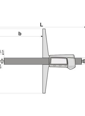 -大量程数1显深度表/快测JEI深表3显17405-0