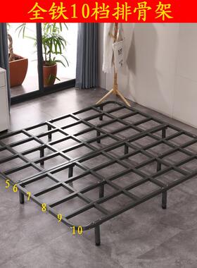 R铁架折叠床架子排骨架加米厚龙骨架1.5床架1.86床全板支F759MTHS