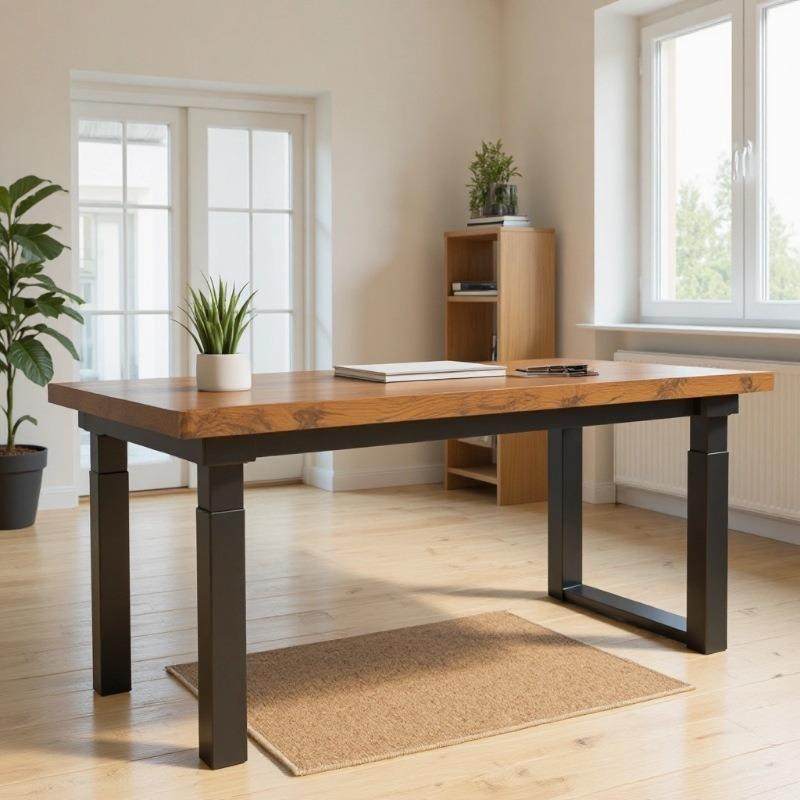 工厂直销缅甸柚桌木子JTP电动升桌办公桌降电脑桌纯实木柚板木大,金属材料及制品,其他金属制品,淘宝优惠券,粉丝福利购,淘宝优惠卷