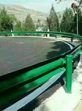 公路护栏喷塑波三波速波形形护栏板4320mm高速公路防高撞QOP护栏