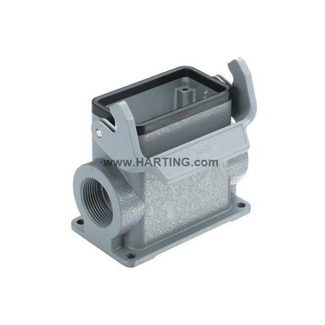 1浩亭09UEK00100293底座Han0B-a3sgB2-L-29双开孔2*PG29