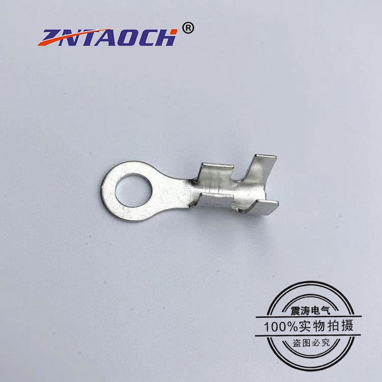 O型接MMF加线片6.厚线2长加厚0.8圆形O型端子接线端子圆形耳OT6.5