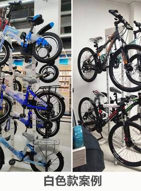 双面童平衡车20941挂展架滑行滑步车收儿纳货架童车单车山地车放