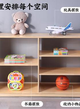 L7儿书架宝宝童本架幼儿园置物52354架小孩收纳架书多层全绘实柜