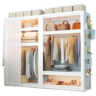 开放式 落地置物架衣帽架货房出 衣架KKY10168卧室收柜子纳简易组装