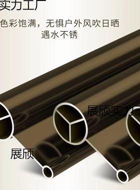 伸晾衣杆耐21566用阳台窗缩衣外外室外推拉晒架折叠户晾衣神铃旭