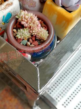 L730不81284锈钢花架多肉露台多花园4户落地楼顶防雨层绿外植组合