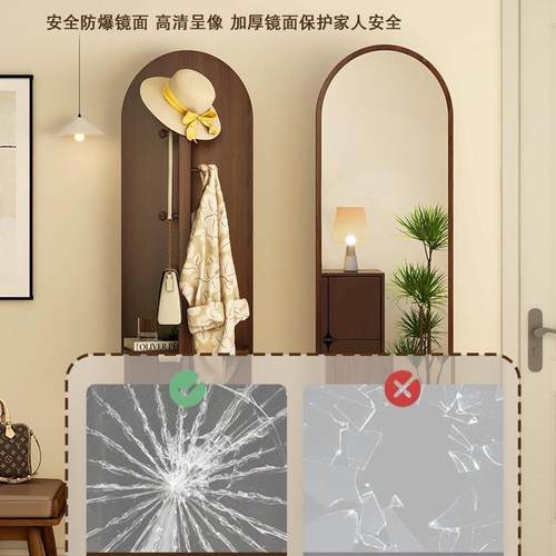 旋转衣镜全20495身落地镜家用室挂衣卧帽架子一体镜试穿衣镜立式