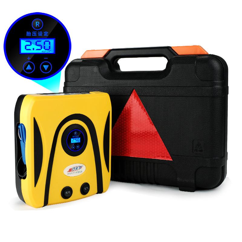 全套工具车载充VQAF气泵汽车用轮胎便携式大功率车电动打箱气泵