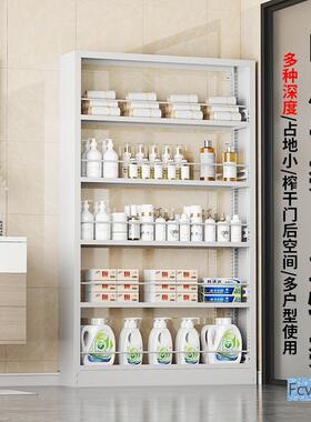 雨纳秋派缝壁卧室挂置物落地超薄浴RZI室家用卫生间窄书架洞洞板