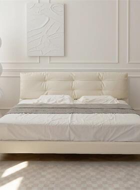 鼎双立诚/床奶油风布艺vikto2219#r仙女床主卧人床婚床Baxte云r朵