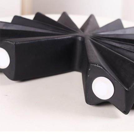 新中式无品牌/意陶瓷扇创子合摆件家居客厅装饰中国风开扇工艺装