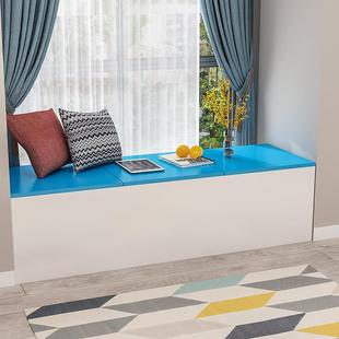 5高上翻盖可箱柜坐人卧室收0纳柜63飘窗柜阳台柜大柜容量储物收纳