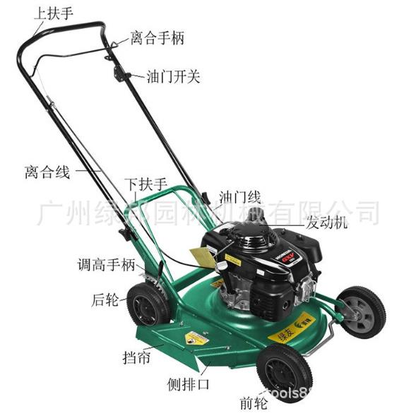 草坪机LY5BPH1-1草坪机21寸侧排修剪机GXV160动力除草机