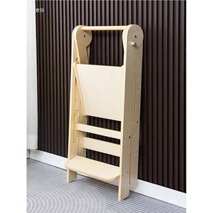 宝宝蒙氏学习塔洗漱台脚踩凳儿童洗漱台儿童洗手台阶梯凳可折叠